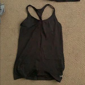Under Armour Racerback Tank with Built in Bra